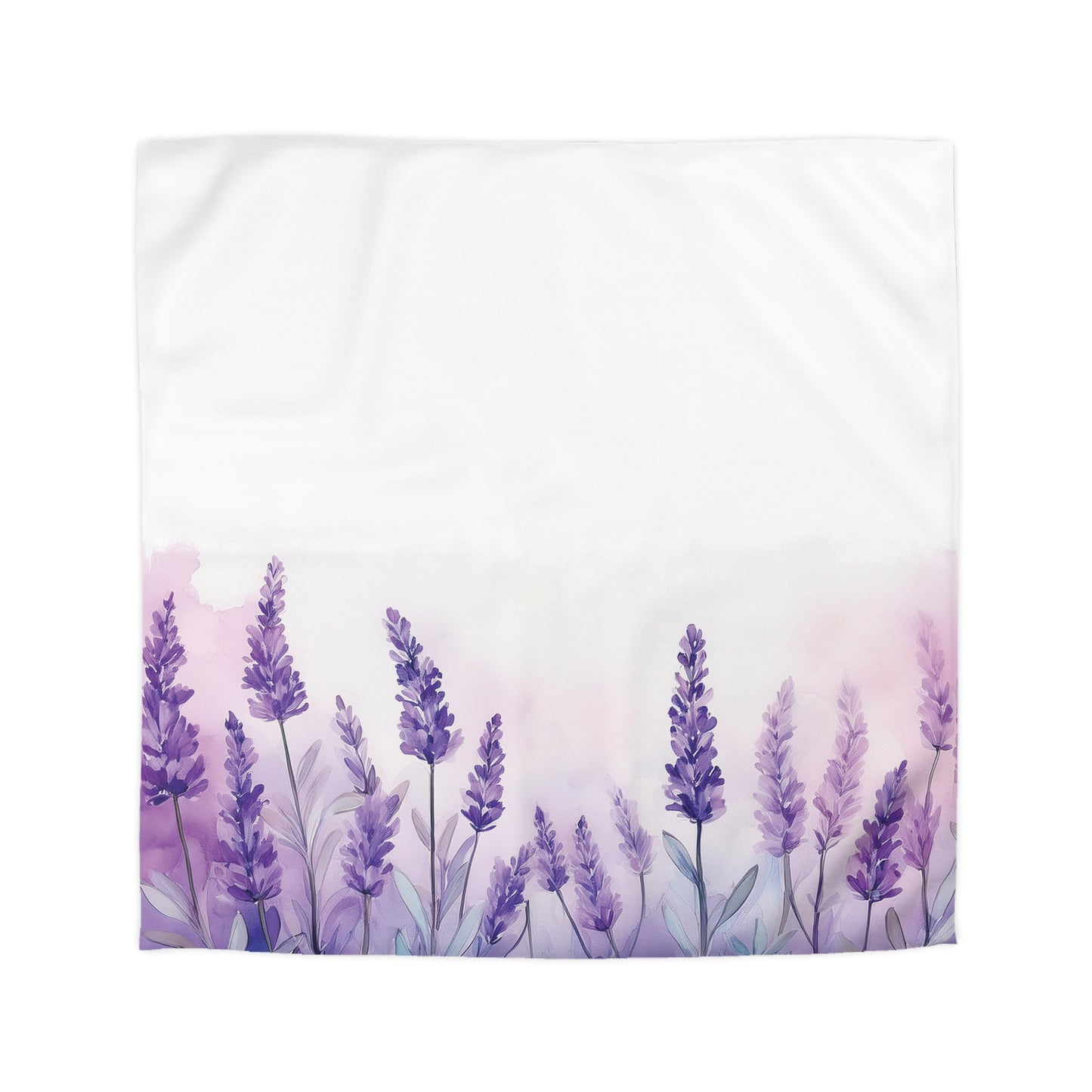 Lavender Hills Way Microfiber Duvet Cover