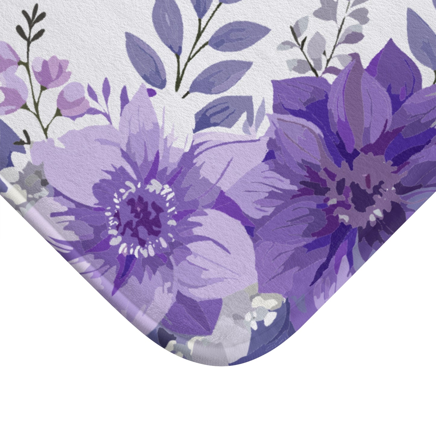 Floral Bath Mat