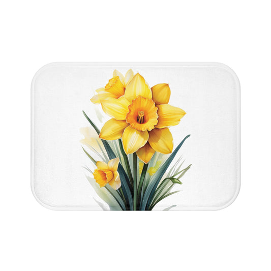 Daffodils Bath Mat