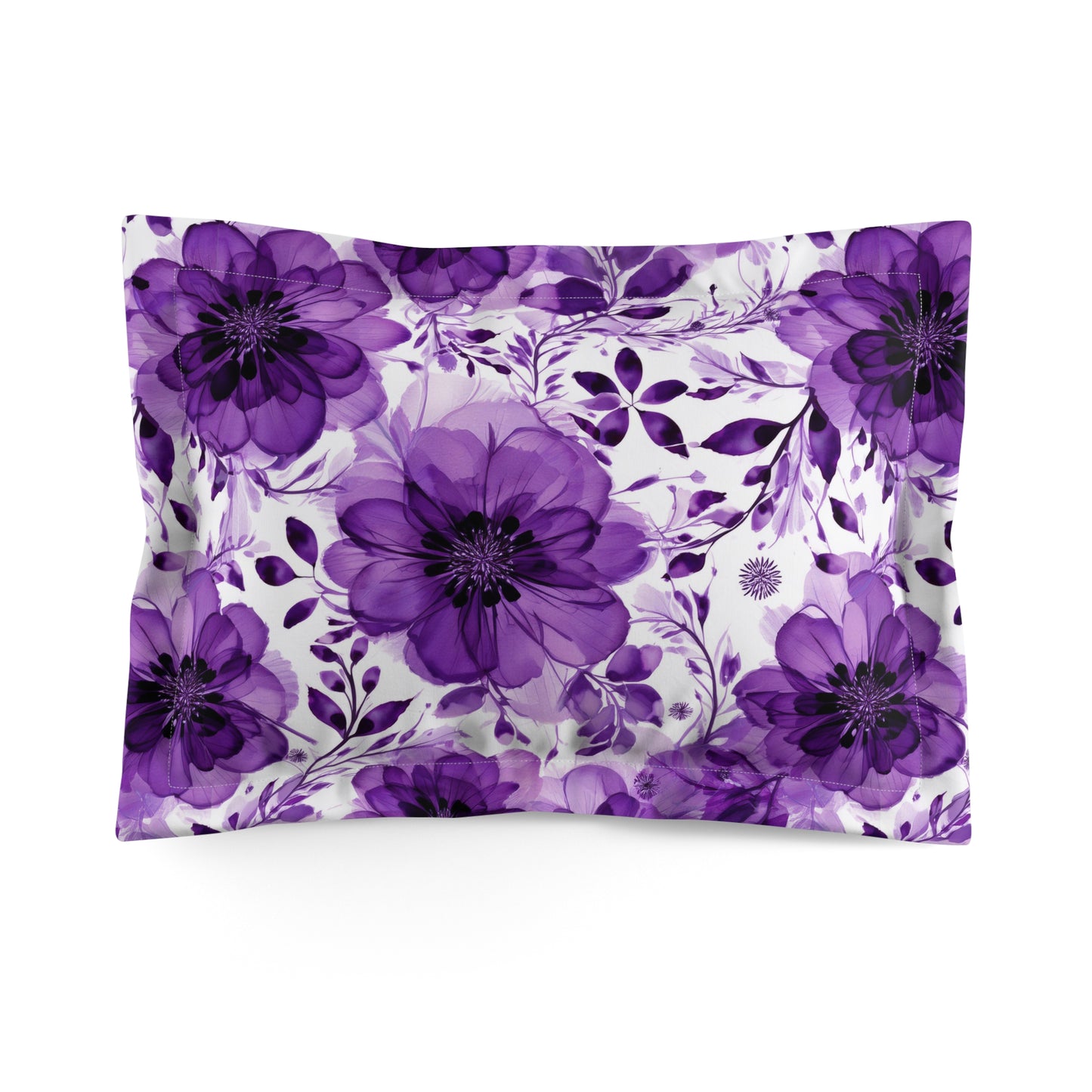 Violet Lane Microfiber Pillow Sham