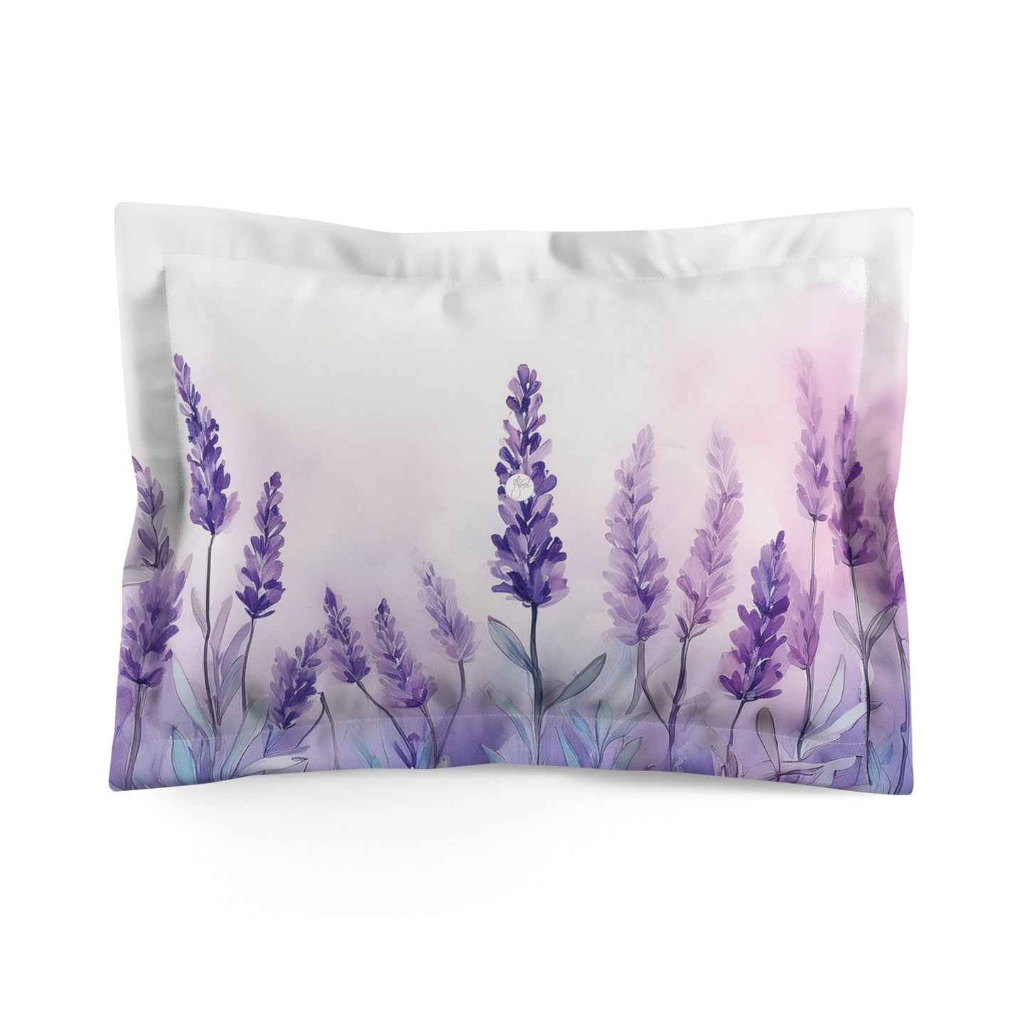 Lavender Hills Way Microfiber Pillow Sham