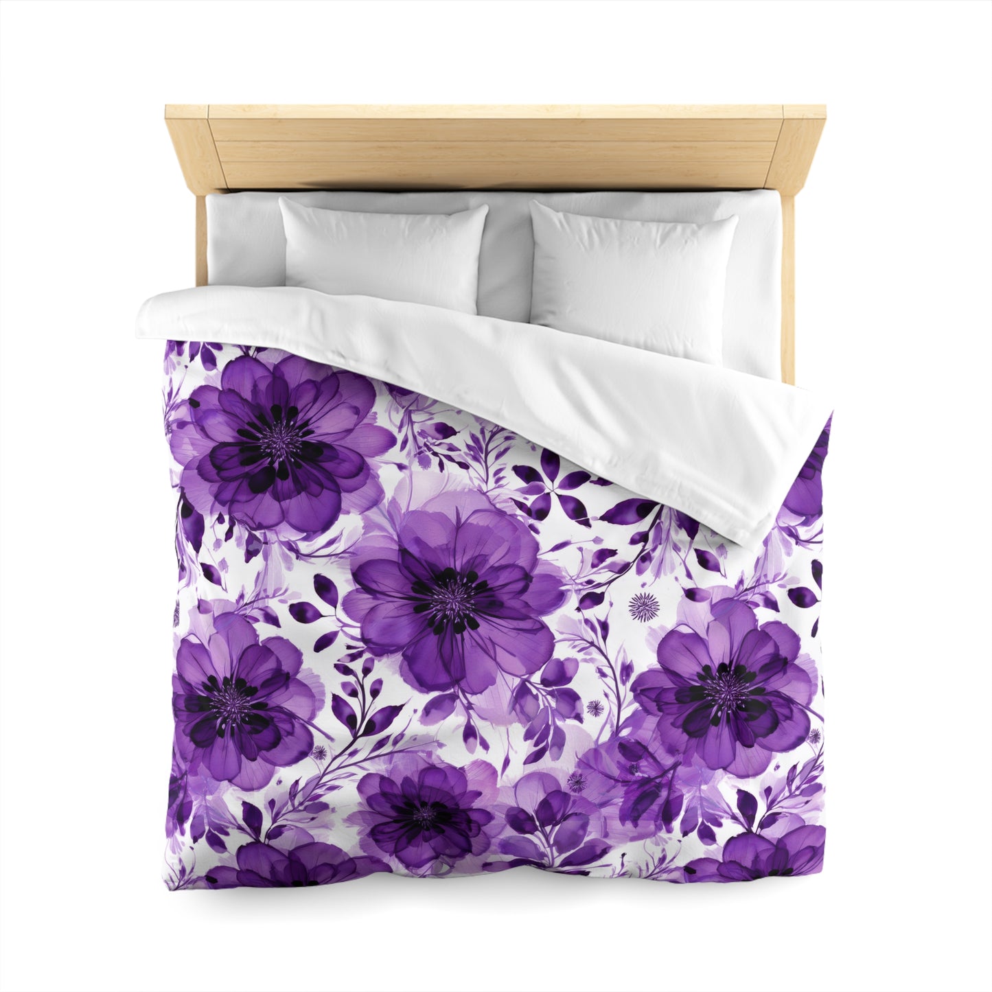 Violet Lane Microfiber Duvet Cover