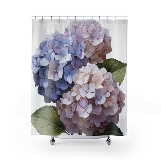 Hydrangeas Shower Curtain