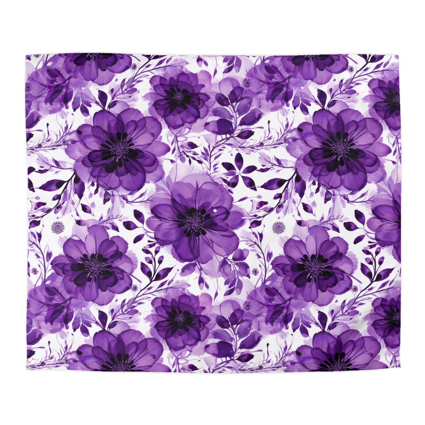 Violet Lane Microfiber Duvet Cover