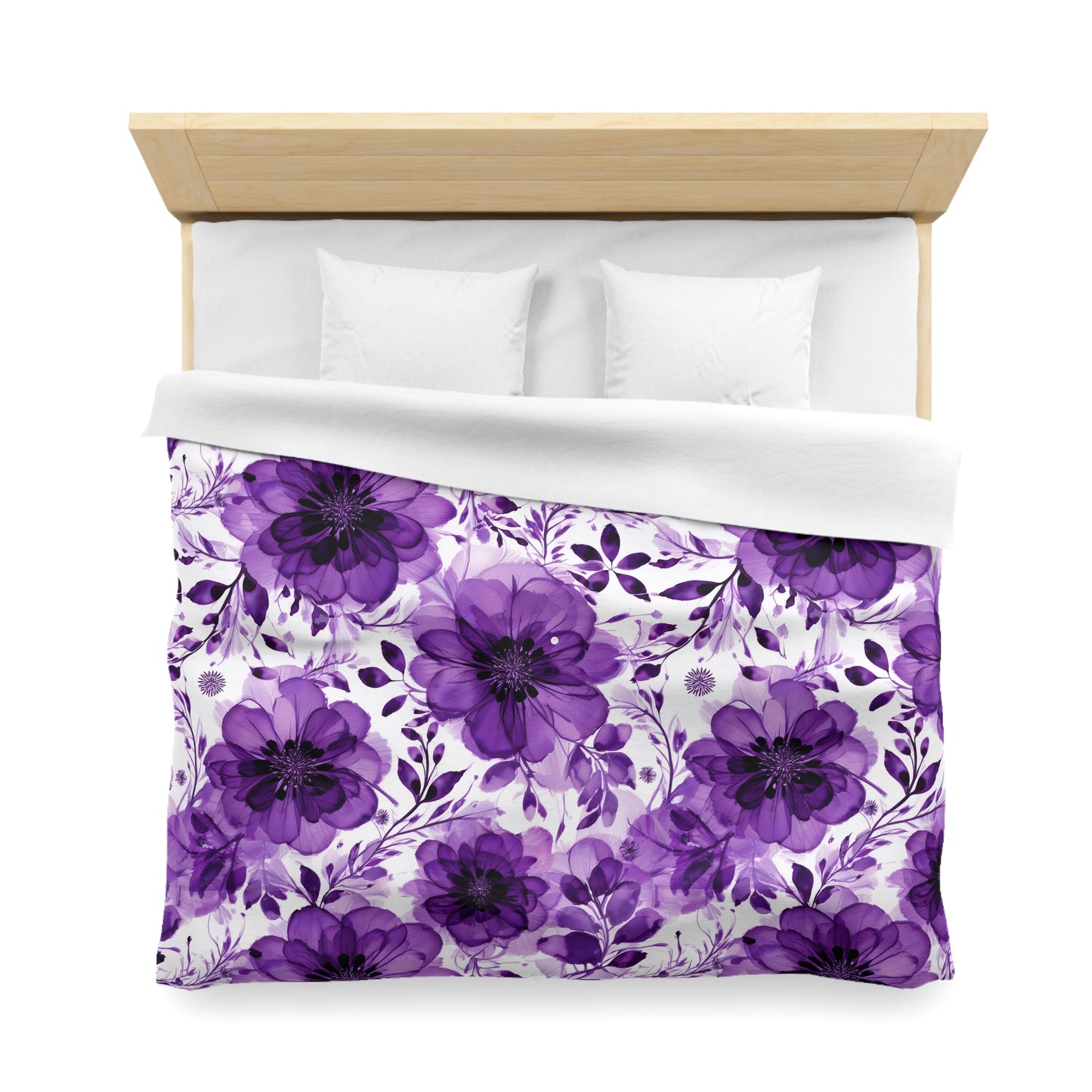 Violet Lane Microfiber Duvet Cover