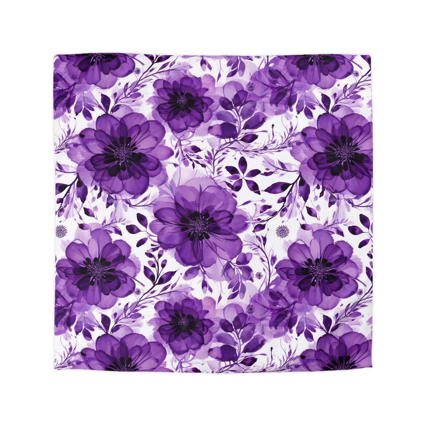 Violet Lane Microfiber Duvet Cover