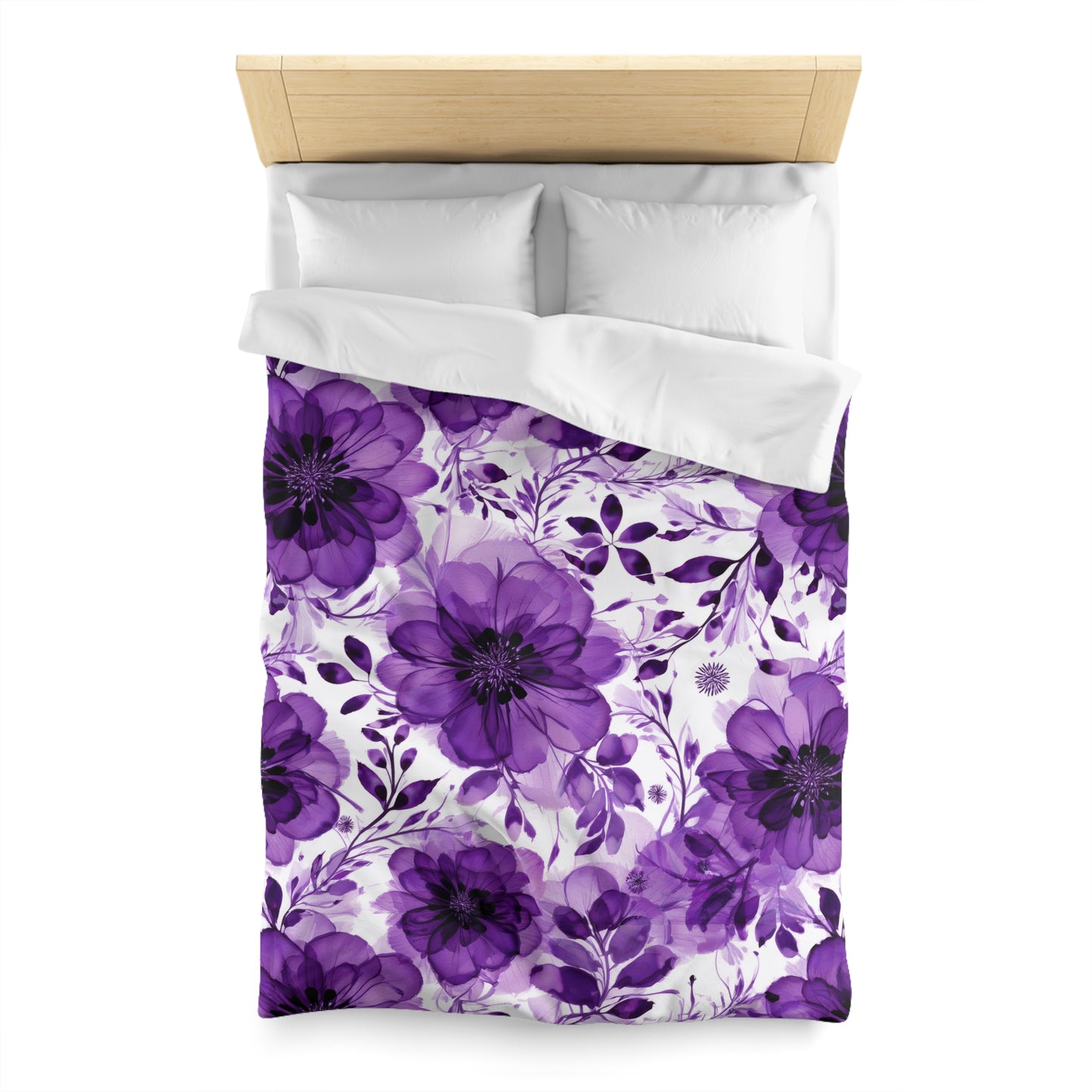 Violet Lane Microfiber Duvet Cover