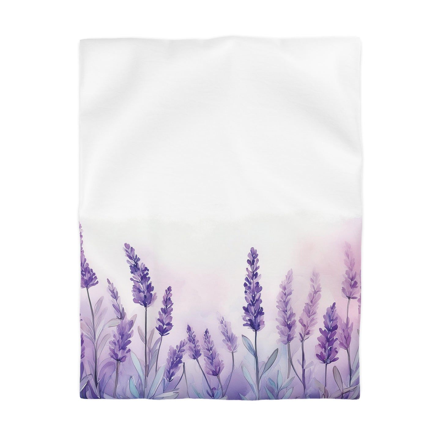 Lavender Hills Way Microfiber Duvet Cover