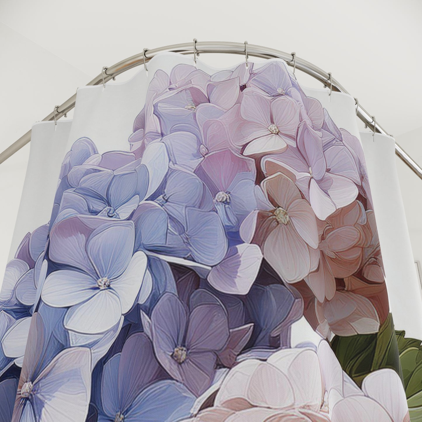 Hydrangeas Shower Curtain