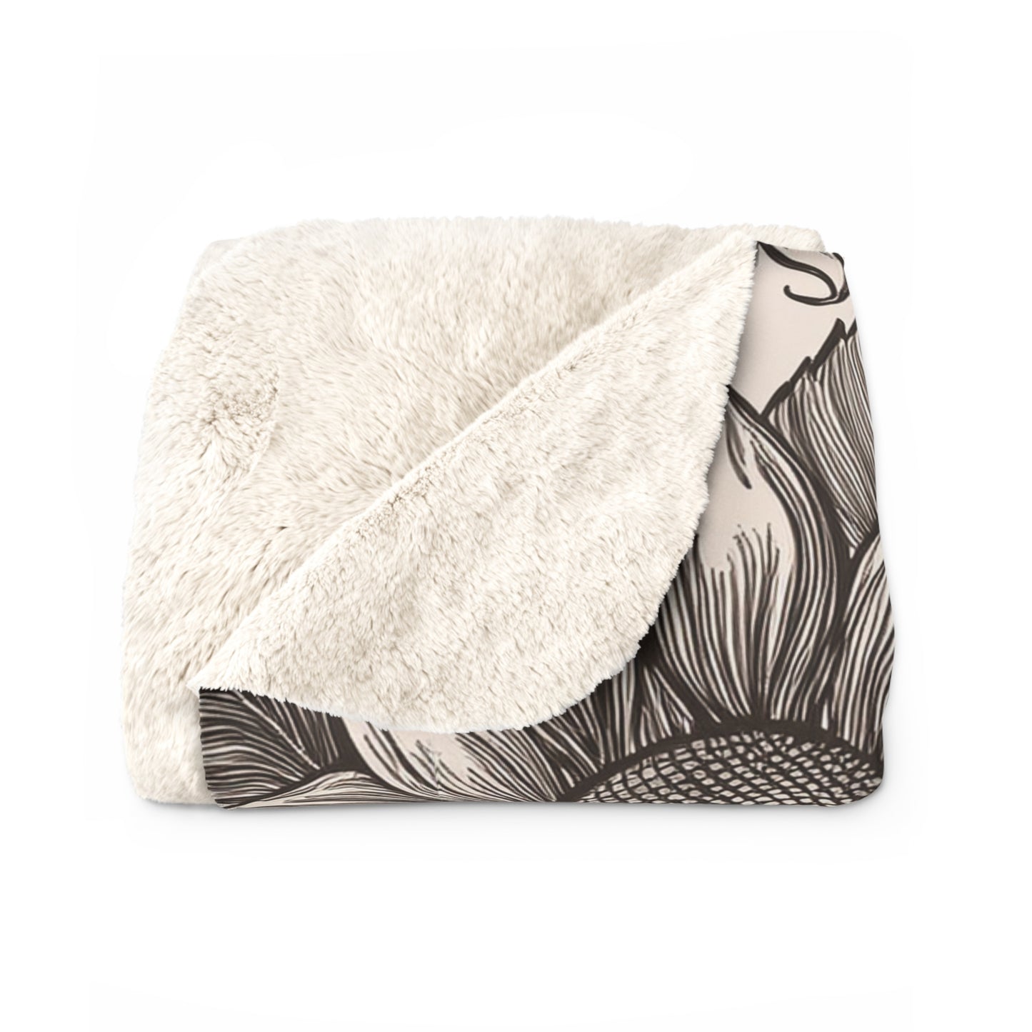 Copy of Alameda Drive Sherpa Fleece Blanket